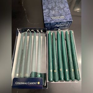 COLONIAL CANDLE  Tapers in Original Box
